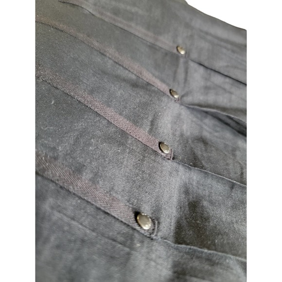 Elie Tahari Black Pleated front Aline skirt - Picture 5 of 5